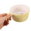 LYTMENT kids cereal bowl with handle, bees pattern, 4