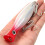 Grande esca artificiale Popper da pesca, 12 cm, 45 g, con ami e anello. 7