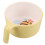 LYTMENT kids cereal bowl with handle, bees pattern, 7
