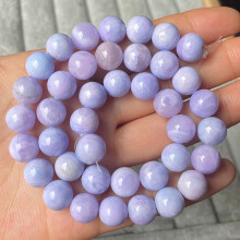 Runde, bunte Jadeperlen, 6 mm, 8 mm, 10 mm, 12 mm, 10 Stück