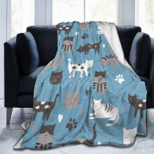 Ultra Soft Plush Blanket for Bed and Couch 1 pc