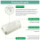 Bac à compost pour vers en plastique 110 mm, 1 pièce 3