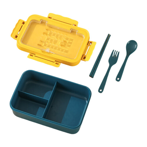 Bento Lunch Box, moderno, adatto al microonde e alla lavastoviglie.