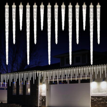 Meteor Shower Icicle Christmas Lights 16.5" 10 Icicles 242