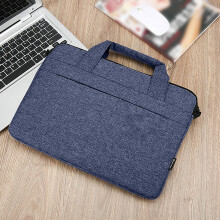 Laptoptas met schouderriem, 14,1 inch, blauw
