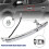 Left Front Door Handle  Keyless Entry for  Leaf Maxima Sentra 2009-2018 80645-1AA0A Exterior Handle Chrome 3