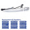 Left Front Door Handle  Keyless Entry for  Leaf Maxima Sentra 2009-2018 80645-1AA0A Exterior Handle Chrome 8