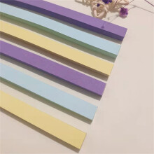 Origami Star Paper Strips 2160 Sheets 6 Colors Double-Sided
