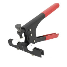 Alicate para corte contínuo de azulejos cerâmicos 321mm Vermelho e Preto