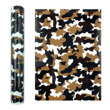 Vinilo termotransferible con estampado de camuflaje, 19,69 pulgadas.