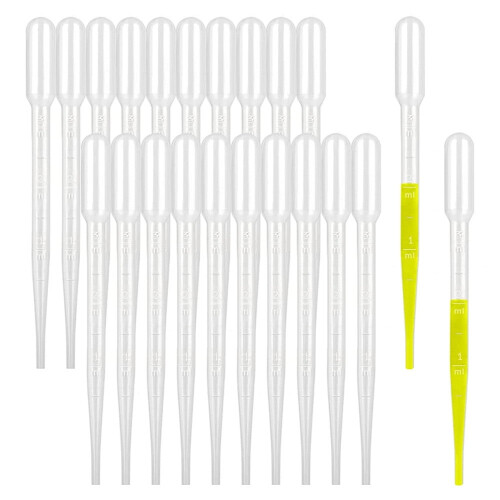 Wegwerp plastic transferpipetten 5 ml 100 stuks