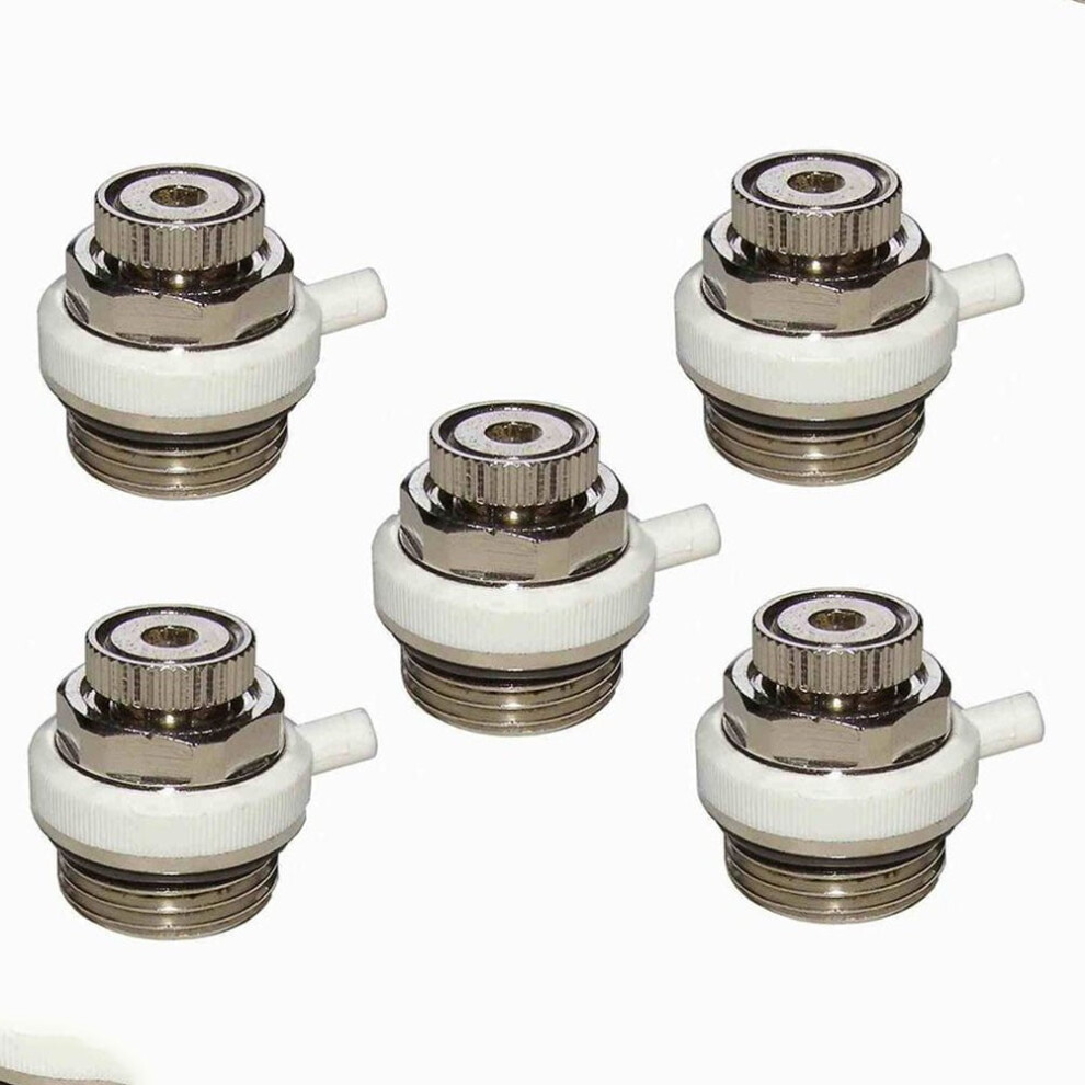 1/2\" For Bsp Automatic Air Vent Auto Cut-Off Self Bleeding Radiator Valve 1/2/3/5Pcs 5Pcs 9450273131672