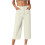 Women's Khaki Capri Pants with Pockets Size 2XL 1