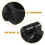 Motorcycle Handlebar Mirror Mount Black 1 Pair 3