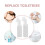 Flacon nettoyant avec brosse intégrée (4 pièces) 5
