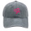 Pink Ribbon Embroidered Baseball Cap Adjustable Denim Hat 1