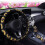 Sunflower Print Steering Wheel Cover Set 1