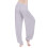 Women's Palazzo Pants High Waisted Boho Grey 4