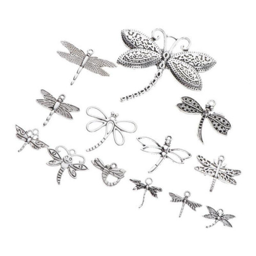 Libelle hanger legering sieraden doe-het-zelf set 13 stuks