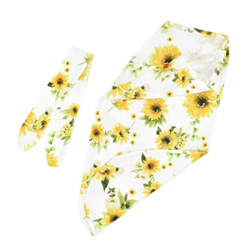 Gigoteuse pour bébé avec bandeau à nœud papillon 2