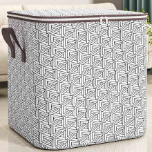 Sacs de rangement en tissu épais avec fermeture éclair extra larges