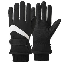 Windproof Fleece Ski Gloves Touchscreen Compatible