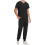 Σετ Ανδρικών Παντελονιών Scrubs με V-Neck και Ελαστικό Μπλούζα σε Ίσια Στενή Γραμμή 1