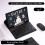 Samsung Galaxy Tab Tangentbordsfodral Kompatibelt med A8 10.5, 1