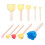 Frcolor verf sponskwast rond knutselapplicator1pak 7