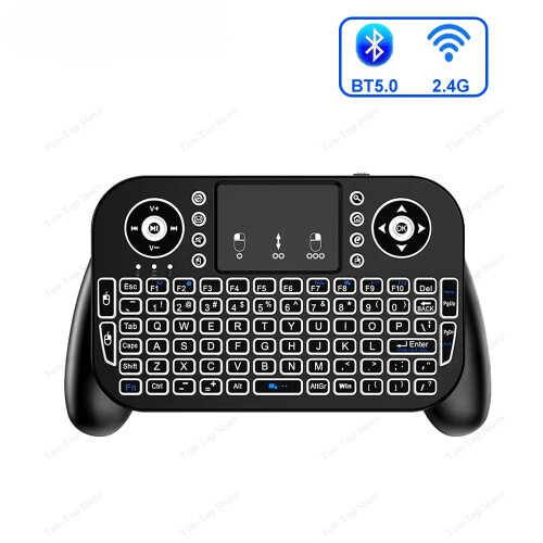 RGB Mini Bluetooth 5.0 + 2.4G Dual-mode Rechargeable
