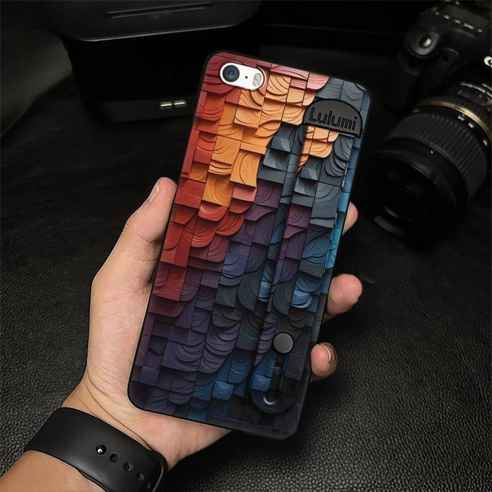 Shockproof Iphone 5/5S/Se Case With Wrist Strap And 937196017737