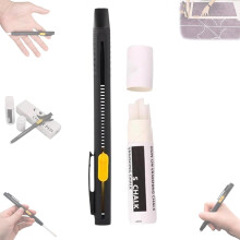 Heat Erasable Fabric Marker Pen, Washable & Refillable, Compatible with Cotton & Knitted Fabrics, DIY Sewing & Embroidery