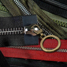 Metal Zipper Pull Replacement Set Alloy Hook Hole 10-Pack