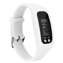 Pedometer Watch Silicone Steps Tracker 2025