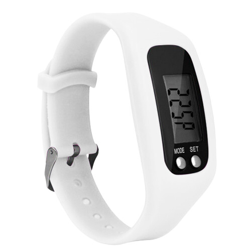 Pedometer Watch Silicone Steps Tracker 2025