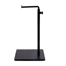 Display Stand Adjustable Clay Sculpture Stand with Wood