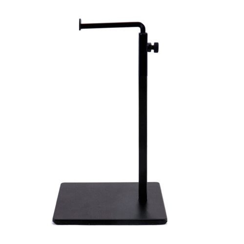 Display Stand Adjustable Clay Sculpture Stand with Wood