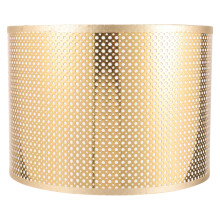 KONTONTY Cloth Lamp Shades for Table Lamps Golden Color for Cozy Home Decor