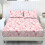 Cooling Bed Sheet Set Pink Cherry Blossom 3-Pc 1
