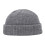 Unisex slouchy muts, donkergrijs, gebreide wintermuts 1