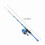 Set canna da pesca telescopica per bambini con mulinello e esche. 5