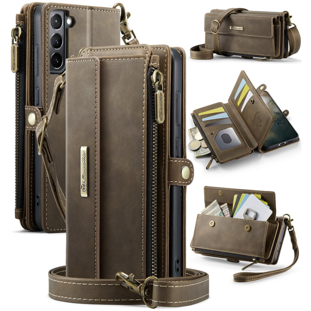 Caseme Wallet Case For Samsung Galaxy S21 5G Rfid Blocking 937196001965