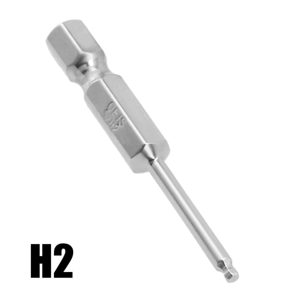 Ball End Hex Screwdriver Bit Magnetic 50Mm H1.5-H6.0 937196013210
