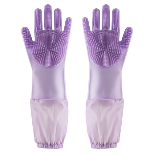 Fødevaregodkendte silikonehandsker til opvaskemaskiner 43 x 17 cm