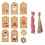 Christmas Kraft Gift Tags with Ropes 100 pcs 2