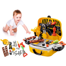 Kids Portable Toolbox Pretend Screw Set 12 pcs