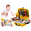 Kids Portable Toolbox Pretend Screw Set 12 pcs 1