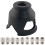 Vertical Punching Locator Black Grooved 2-10mm Drill Bushing 1
