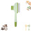 Zen Cat Brush with Release Button Stainless Steel 1pc 1