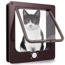 4-Way Cat and Small Dog Flap Telescopic Frame 19x22x5.5 cm